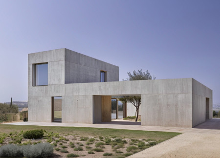 Charred Timber Shingles and Concrete Integration in Sustainable Community Living