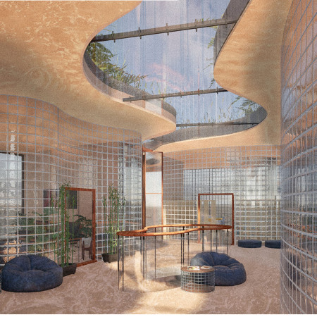 Charred Wooden Shingles and Cross-Laminated Timber Panels Define Community-Focused Space  