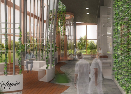 Charred Wooden Shingles and Green Roofs Define Sustainable Community Spaces  