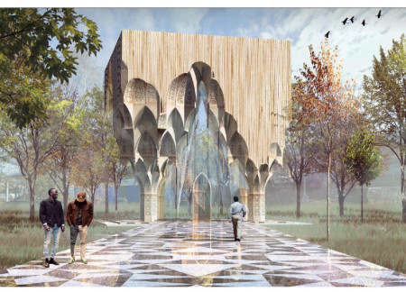 Charred Wooden Shingles and Cross-Laminated Timber Create a Multifunctional Community Hub