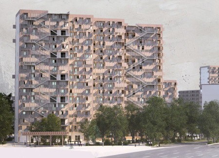 Charred Wooden Shingles and Reclaimed Materials Transforming Community Spaces