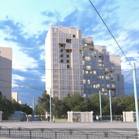 Charred Wooden Shingles and Cross-Laminated Timber Panels Define a Versatile Urban Space
