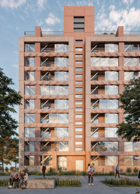 Charred Wooden Shingles and Natural Light Defining a Flexible Urban Community Hub