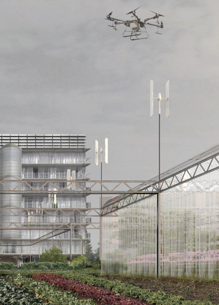 Charred Wooden Shingles and High-Performance Glass Define a Sustainable Residential Community  