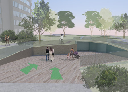 Charred Wooden Shingles and Cross-Laminated Timber Panels Create a Flexible Learning Space