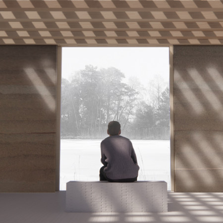 Charred Wooden Shingles and Cross-Laminated Timber Create a Contemporary Community Hub