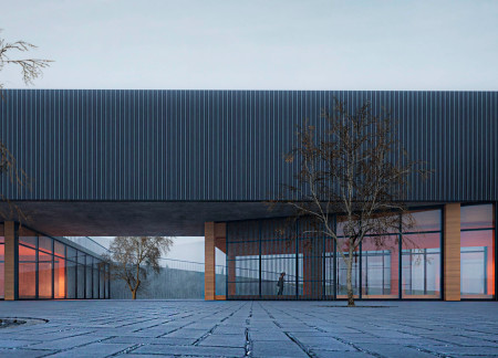 Charred Wooden Shingles and Cross-Laminated Timber Create Sustainable Urban Living Spaces