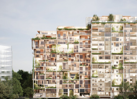 Charred Wooden Shingles and Cross-Laminated Timber Panels Elevate Community Gathering Spaces  