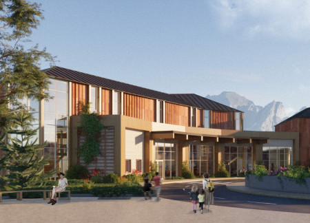 Cross-Laminated Timber Harmonizes With Natural Landscapes In A Community-Focused Care Facility