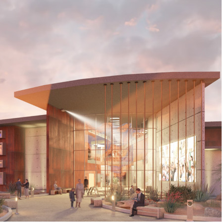 Charred Wooden Shingles and Cross-Laminated Timber Create Inviting Community Space