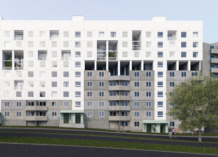 Charred Wooden Shingles and Cross-Laminated Timber Form A Multifunctional Urban Space