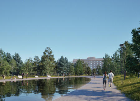 Charred Wooden Shingles and Cross-Laminated Timber Create Engaging Community Spaces