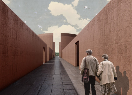 Charred Wooden Shingles and Modular Facades in Community-Centric Design  