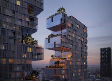 Charred Wooden Shingles and Cross-Laminated Timber Panels Frame a Flexible Community Space