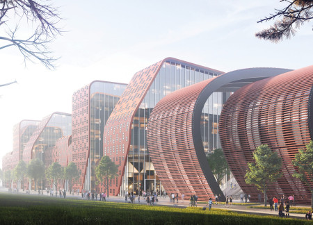 Charred Wooden Shingles and Natural Light Shape a Versatile Multi-Use Community Hub