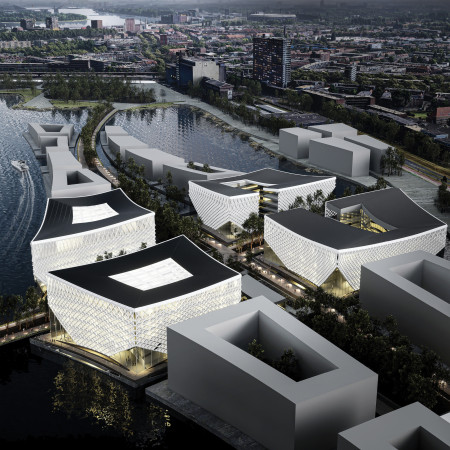 Charred Wooden Cladding and Cross-Laminated Timber Form a Sustainable Urban Haven