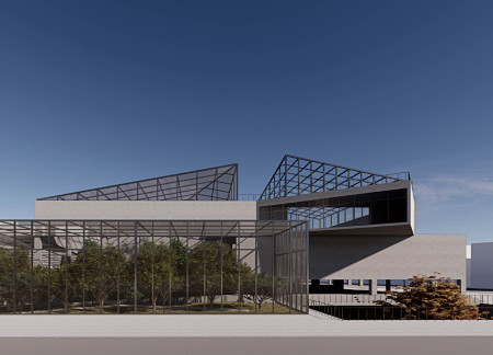 Charred Wood Shingles and Reclaimed Timber Create a Community Center That Emphasizes Natural Light and Flexibility