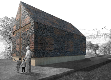 Charred Wooden Shingles and Flexible Learning Spaces Form a Community-Centric Educational Hub