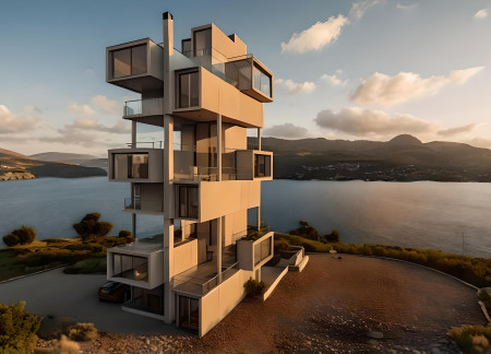 Charred Wooden Shingles and Expansive Glass Facades in a Community-Centric Structure