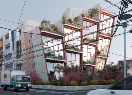 Charred Wooden Shingles and Cross-Laminated Timber Define a Community-Focused Space  