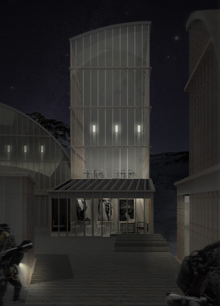 Curved Aluminum Shelters With Enhanced Insulation for High-Altitude Living