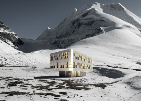Charred Wood Shingles and Aluminum Glazing Create a Sustainable Mountain Retreat
