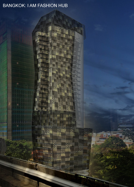 Recycled Metal Grills and Cultural Motifs Shape a Community Hub in Bangkok