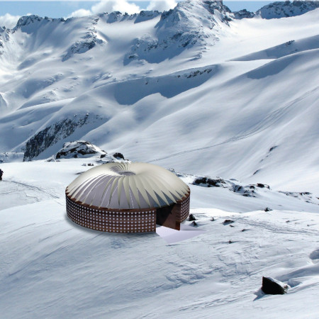 Recycled PET Bottles and Mud-Brick Construction for a Sustainable Himalayan Retreat