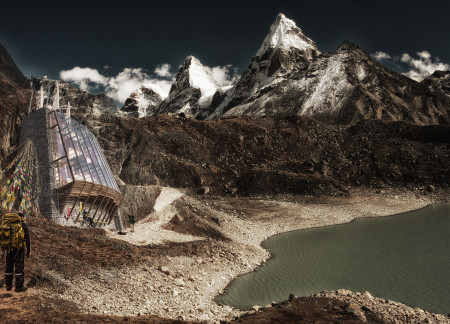 Yak Wool Textiles and Thermal Mass Design in a High-Altitude Shelter  