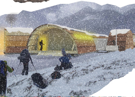 Yak Wool Insulation and Recycled Copper Cladding Shaping a Sustainable Shelter in the Himalayas