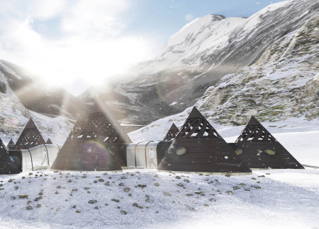 Charred Wooden Shingles and Cross-Laminated Timber Panels Define Community-Focused Space  