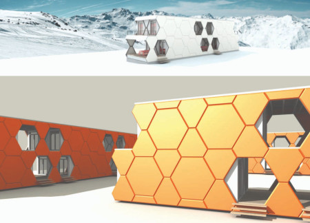 Transportable Steel Huts With Polyurethane Insulation for Sustainable Mountain Living