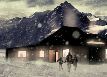 Charred Wooden Shingles and Photovoltaic Roofs Shape Communal Living in the Himalayas
