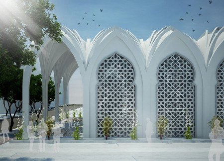 Reflective Spaces Enhanced by Traditional Mashrabiyya and Cultural Heritage in a Community Memorial Design