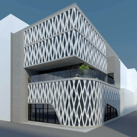 Lattice Shell Structure Embracing Natural Light for Community Education Space