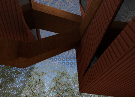 Charred Wooden Shingles and Cross-Laminated Timber Transform Sustainable Living Spaces  
