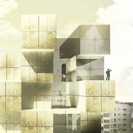 Translucent Marble Layers Enhancing Community Spaces Through Thoughtful Design
