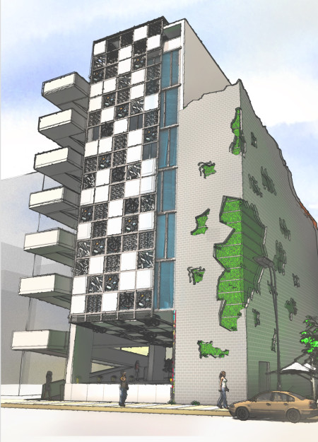 3D Steel Framework and Photovoltaic Integration Within a Community Hub in Casablanca