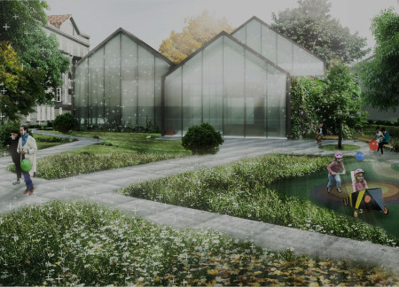 Home featuring Cross-Laminated Timber and Sustainable Design Elements within a Community-Centric Environment