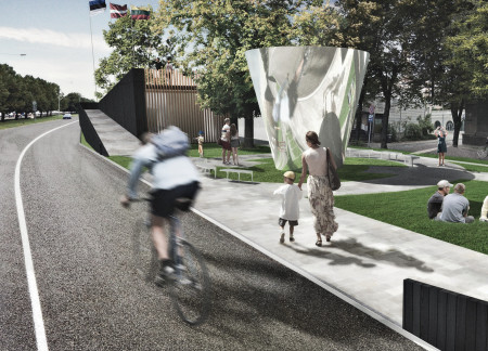 Sound Amplification Through Tarred Wood and Limestone in a Community-Centric Memorial Structure