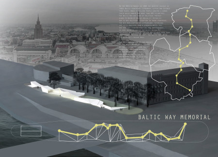 White Concrete Structure That Embodies A Community Experience And Reflects On Historical Unity