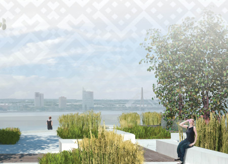 Balancing Memory and Nature With Concrete Facade and Lush Green Roof Retrofitting  