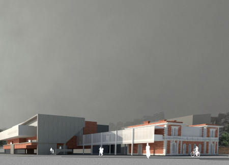 Charred Wooden Shingles and Glazed Facades Transforming Urban Spaces Into Community Hubs