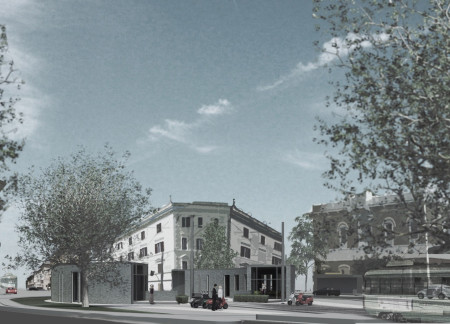 Circular Space Crafted from Ultra High Performance Concrete Emphasizing Community Engagement through Natural Ventilation  