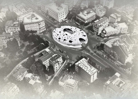 Fluid Curves of Concrete and Glass Foster Community Engagement in an Urban Oasis