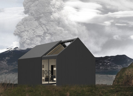 Trekking Lodges Utilizing Black Corrugated Steel and Cross-Laminated Timber for Sustainable Shelter in Extreme Climates