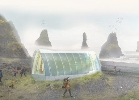 Sustainable Retreat Featuring Glulam Structure and Translucent Facade in Iceland’s Natural Landscape