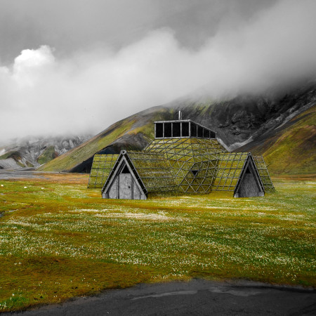 Turf-Covered Geodesic Structure Fostering Off-Grid Living in Iceland