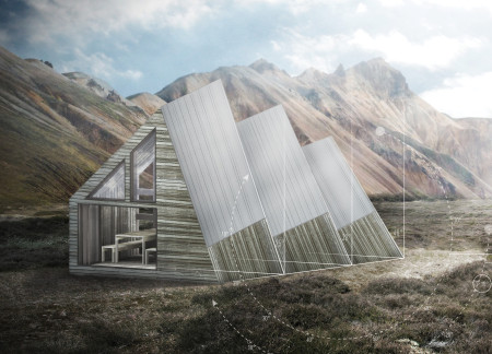 Charred Wooden Shingles Create A Sustainable Retreat In Iceland's Rugged Landscape