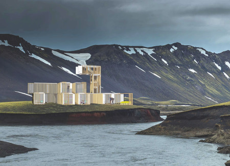 Sustainable Shipping Containers Embracing Green Roofs for Flexible Outdoor Accommodations